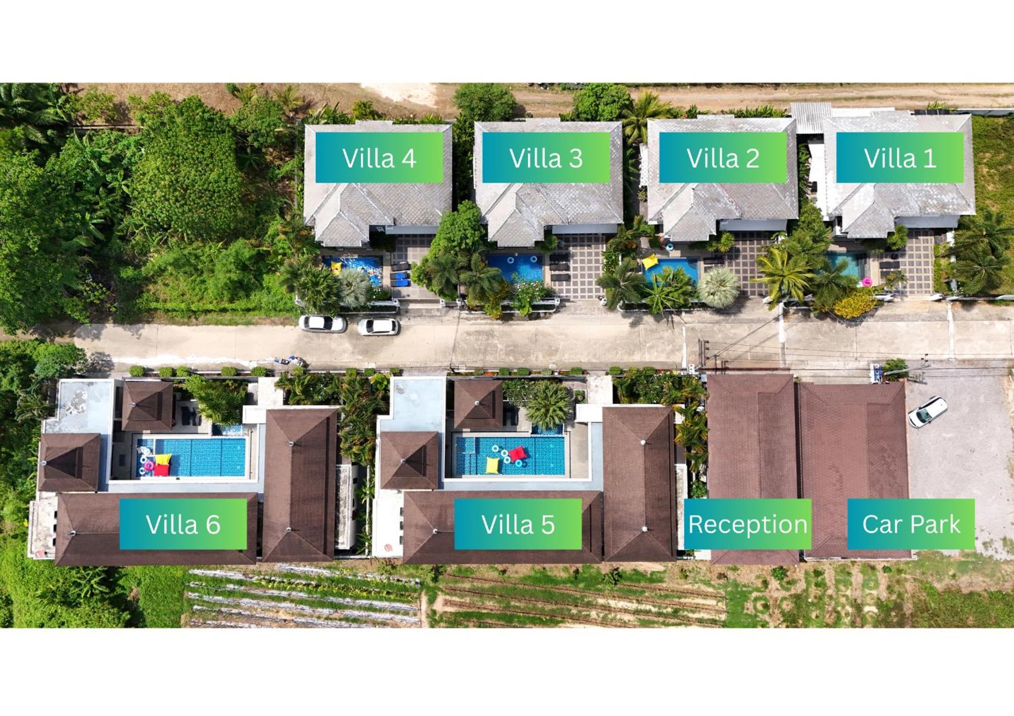 Narintara Private Pool Villas - Free Tuk-Tuk Service To The Beach! Ао Нанг Экстерьер фото